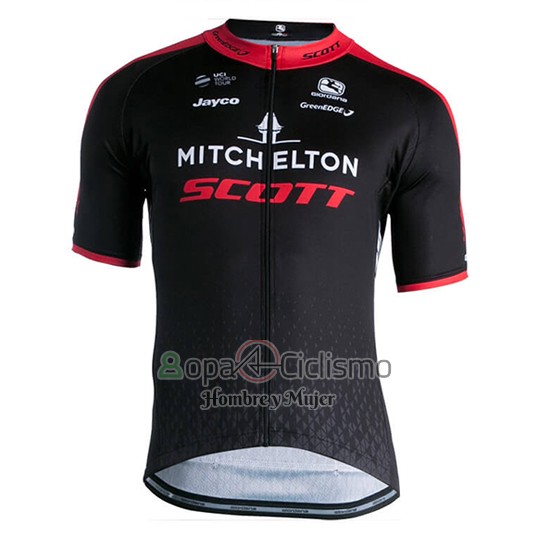 Scott Ropa Ciclismo Culotte Corto 2018 Mangas Cortas Negro Rojo